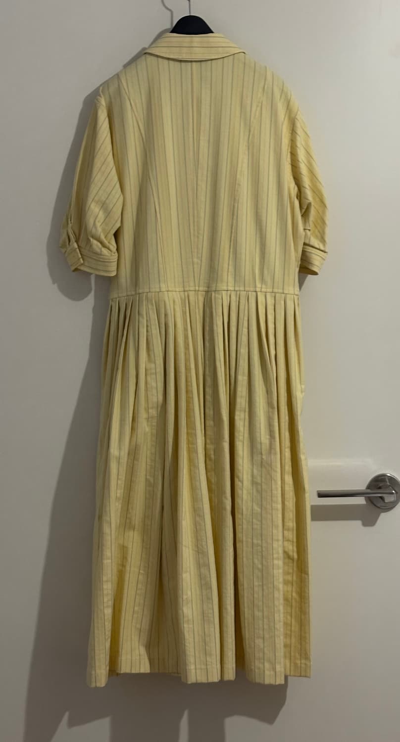 EENK 잉크 옐로우 반팔 드레스 상품이미지2