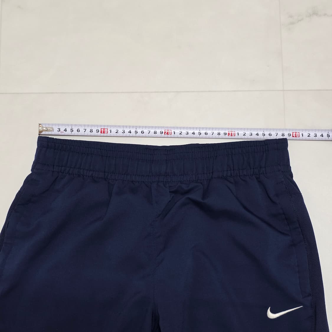 L 나이키 올드스쿨 카프리 트랙 팬츠 반바지 네이비 상품이미지7
