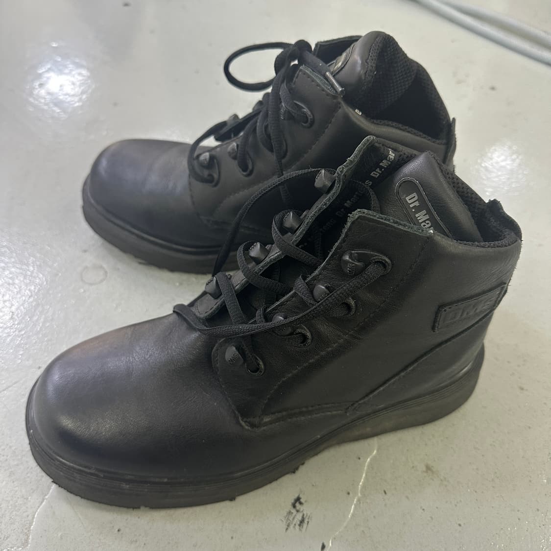 7 닥터마틴 블랙 가죽 부츠 0408D 상품이미지2