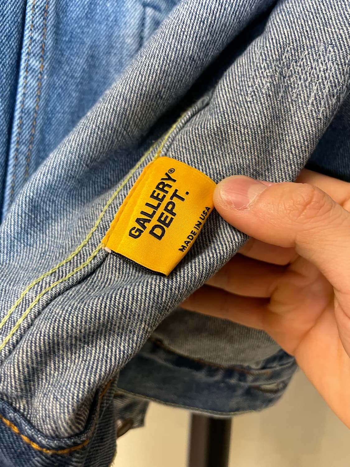 갤러리 디파트먼트 빈티지 앤디 데님 자켓 상품이미지6