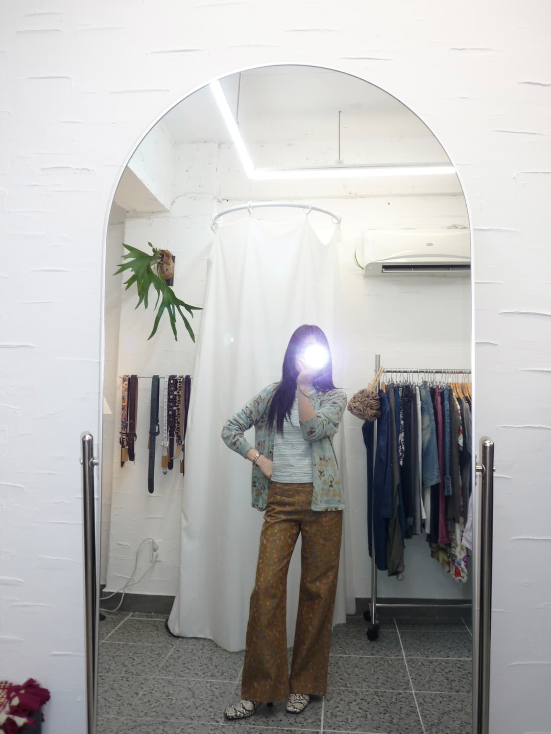 Flower jacquard pants 상품이미지1