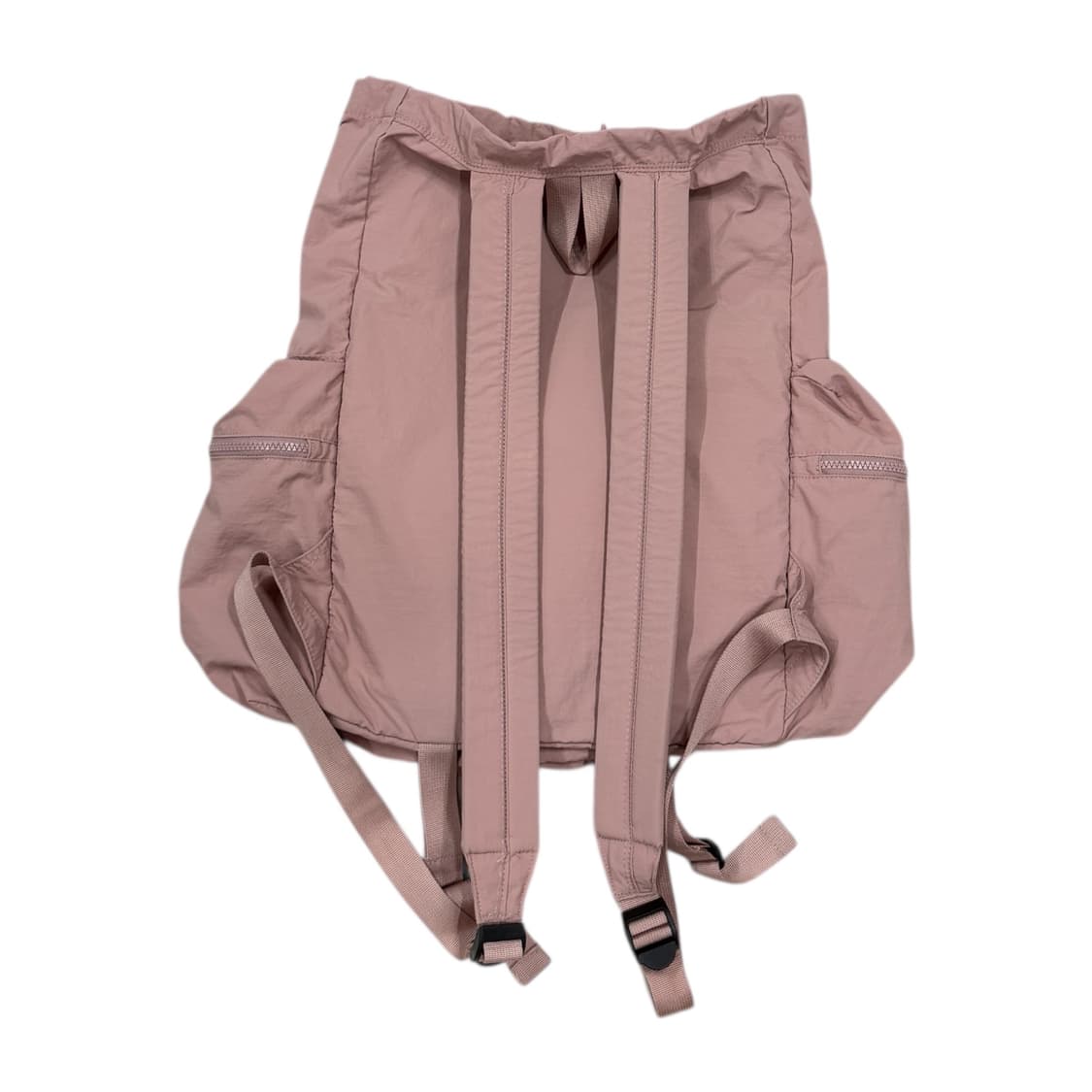 MMLG 나일론 드로우 스트링 럭색 백팩 가방 핑크 상품이미지3