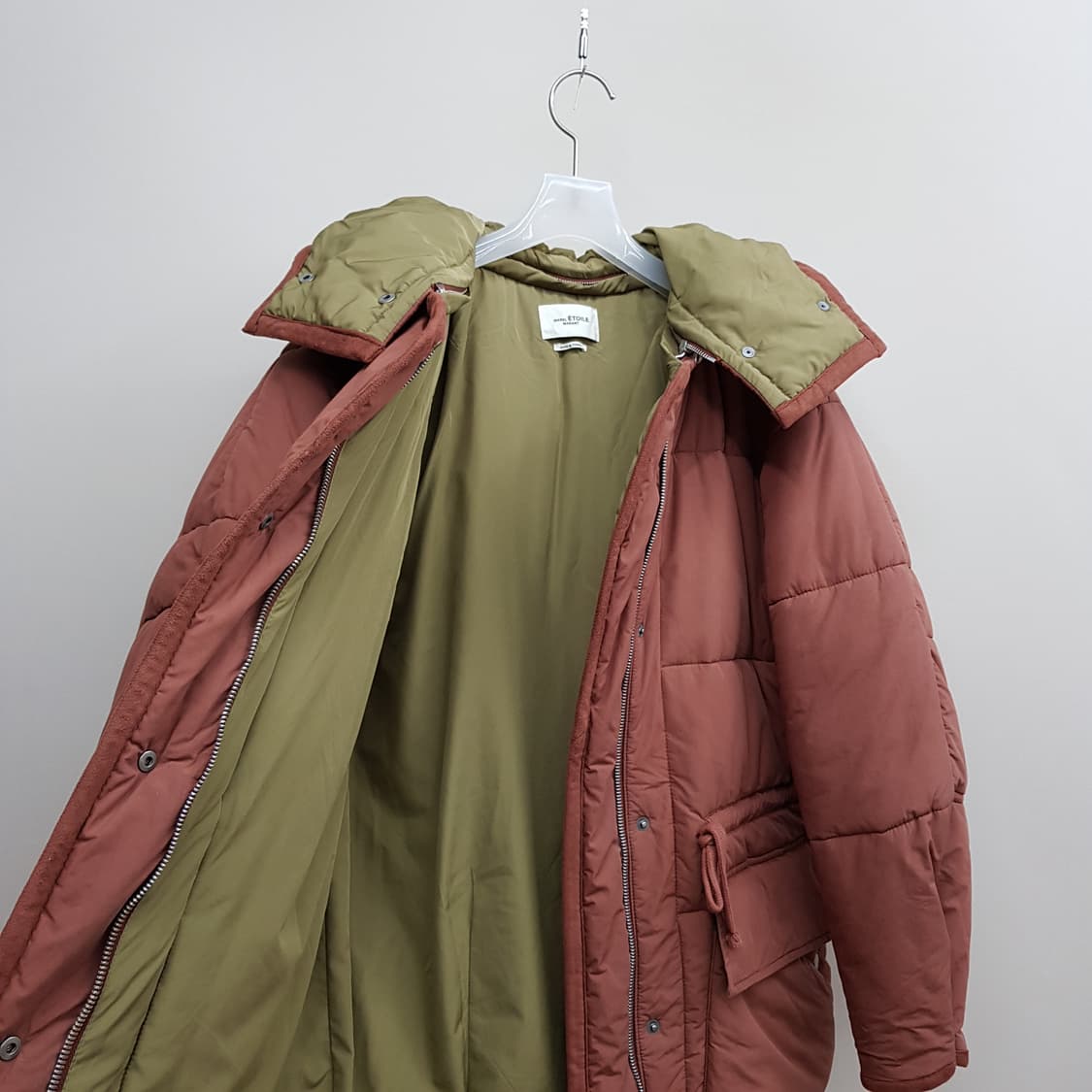 이자벨마랑 테라코타 벨티드 후드 패딩  36사이즈 상품이미지6