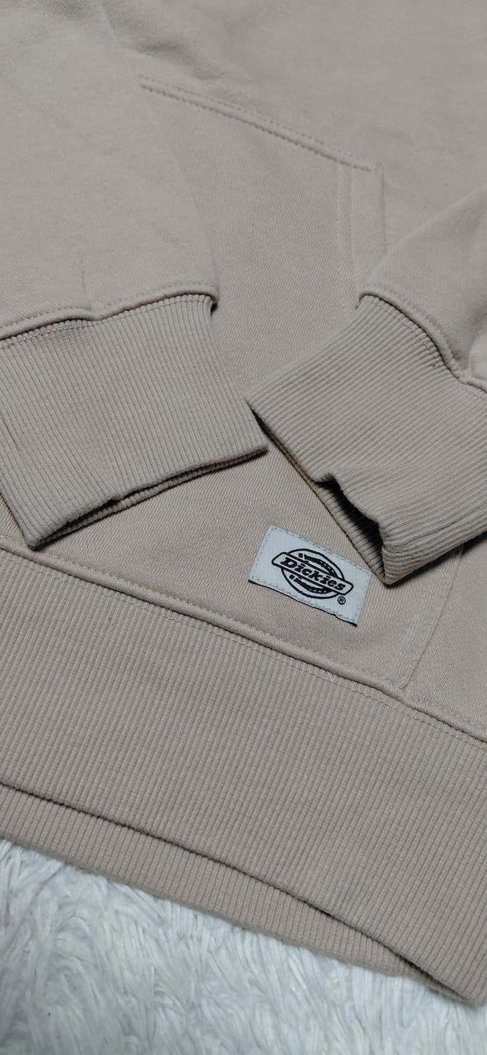 Dickies 베이지 기모 후드티 M 95 상품이미지3