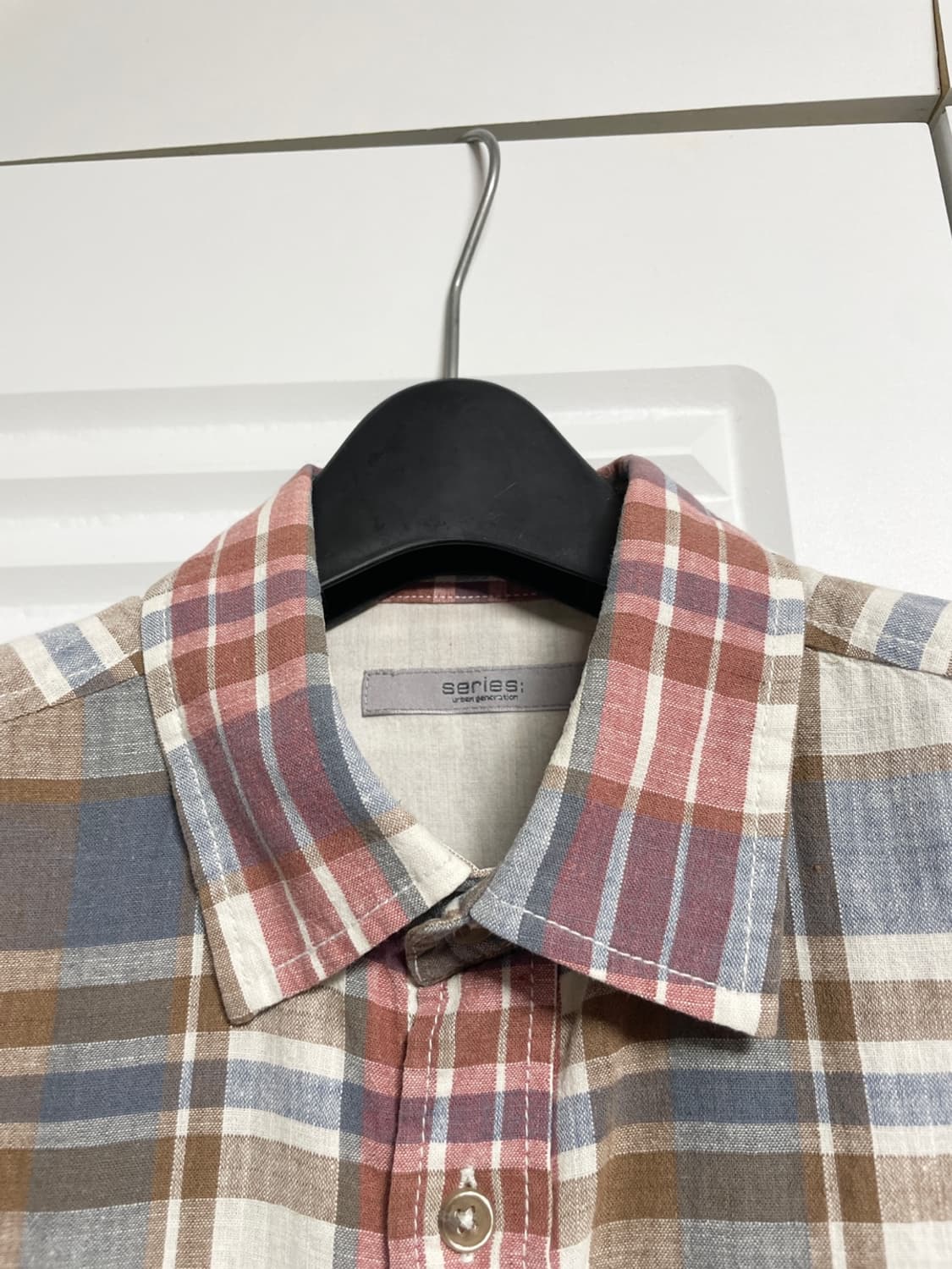 시리즈 체크셔츠 상품이미지3