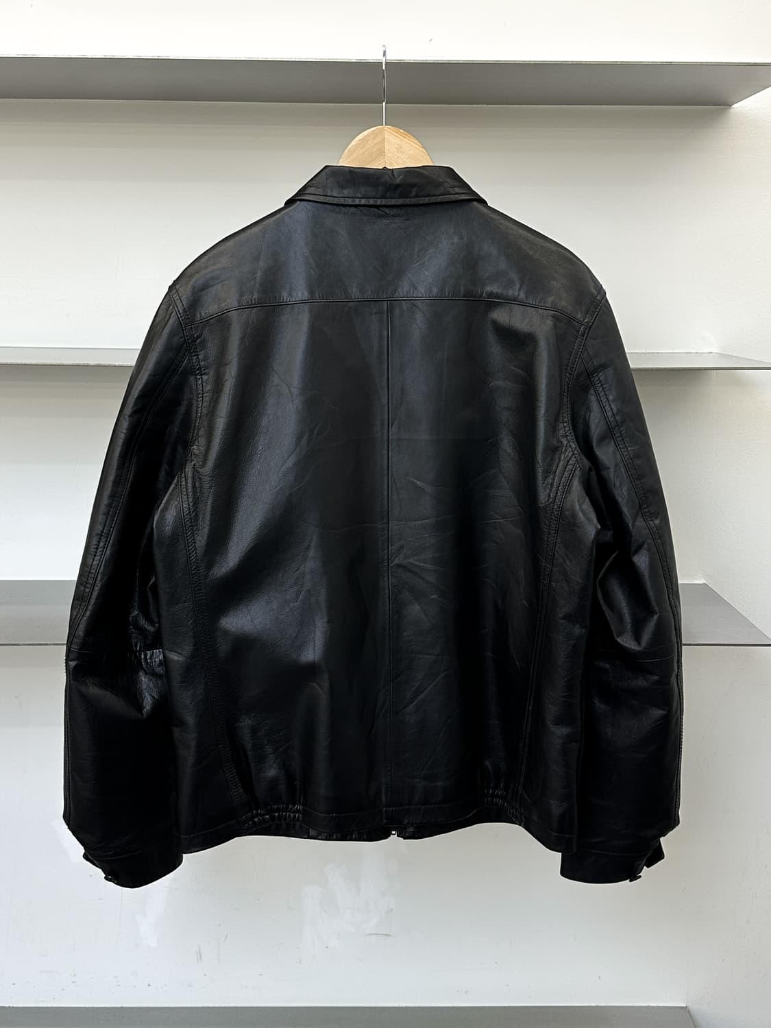 맥 그리거 스코티쉬 드리즐러 레더 자켓 상품이미지3