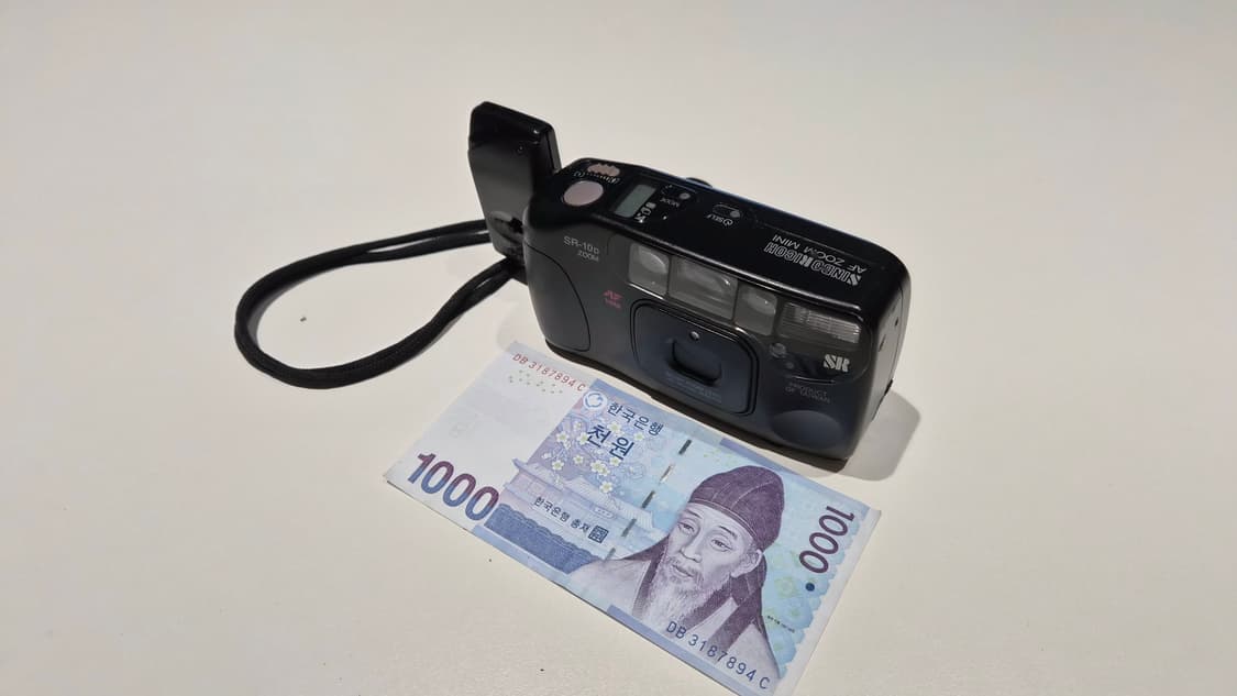 작례O 명기 리코 af zoom mini 줌 미니 필름카메라 빈티지 필카 상품이미지1