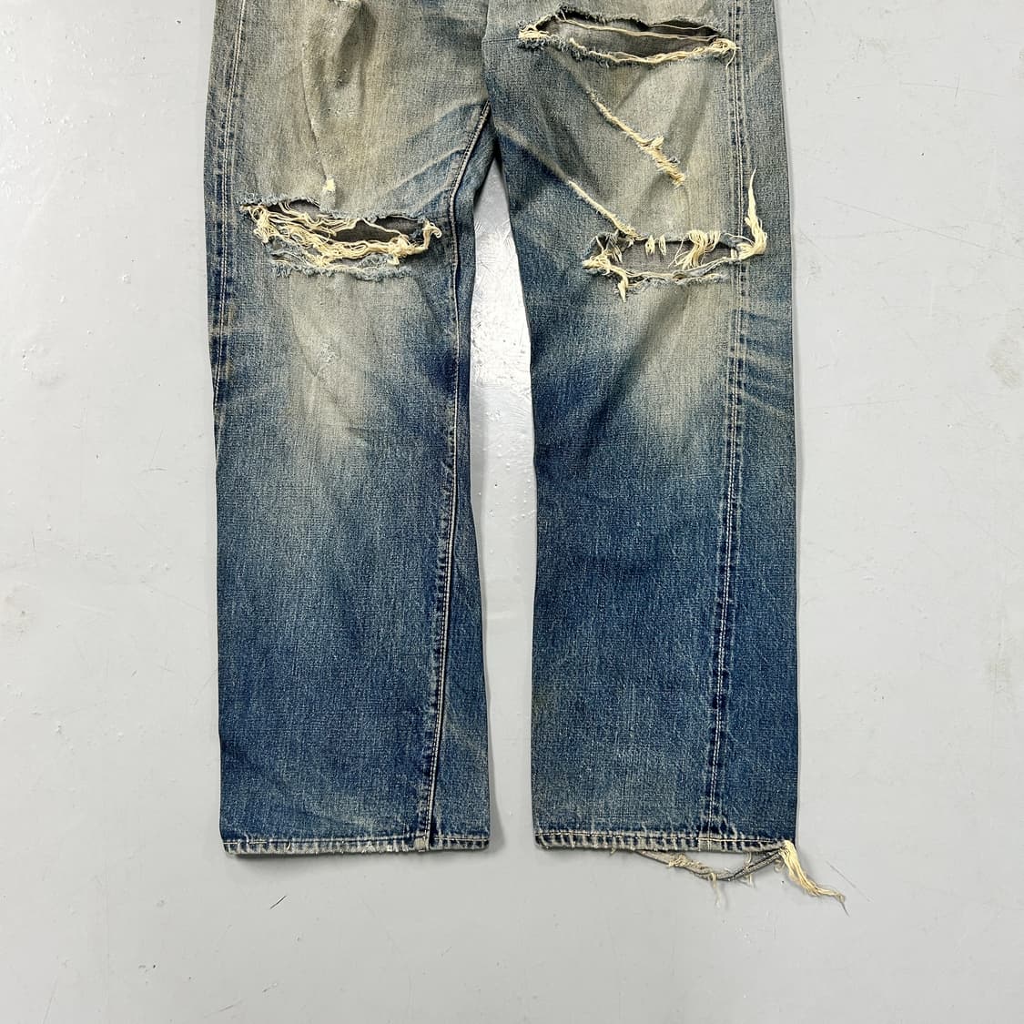 조맥코이 901 디스트레스드 셀비지 데님  상품이미지3