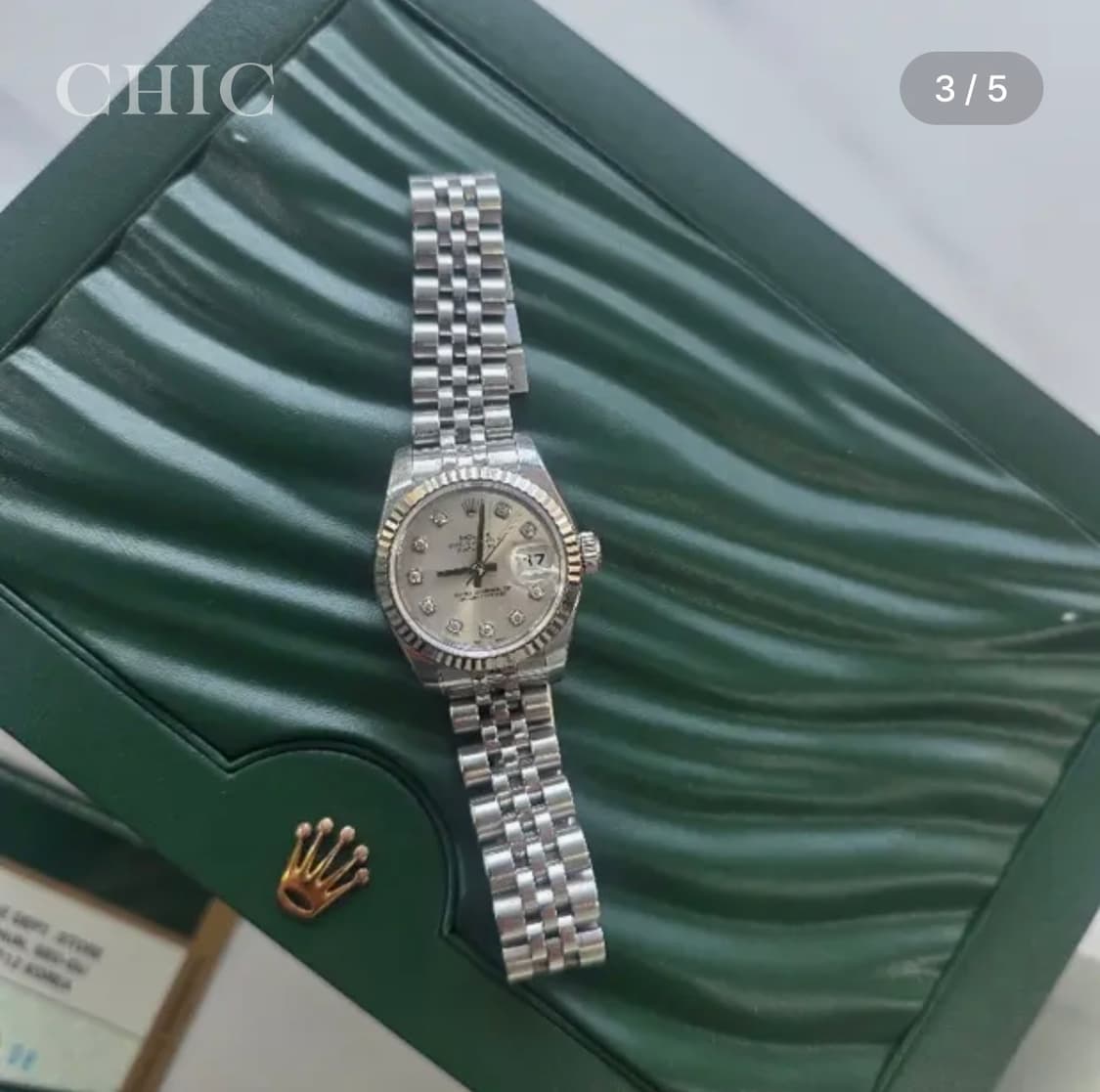 롤렉스 데이저스트 화이트골드 텐포인트 여성 26mm 상품이미지3