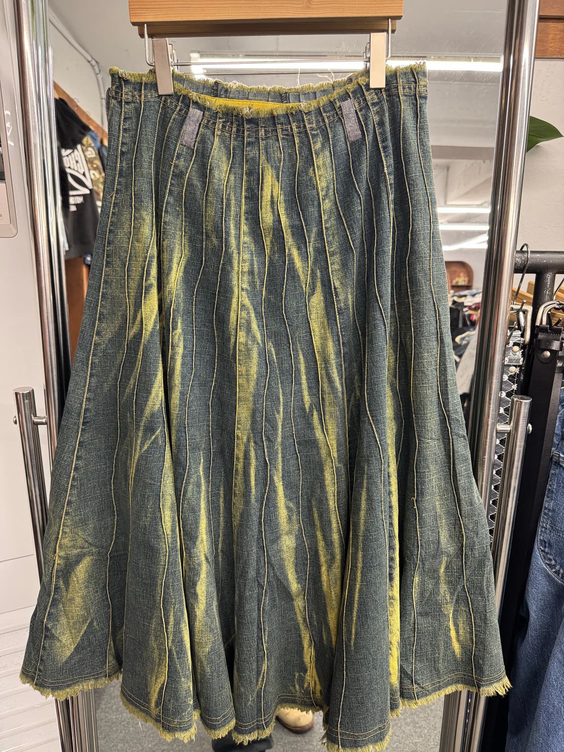 japanese vintage 컷팅 치마 상품이미지1