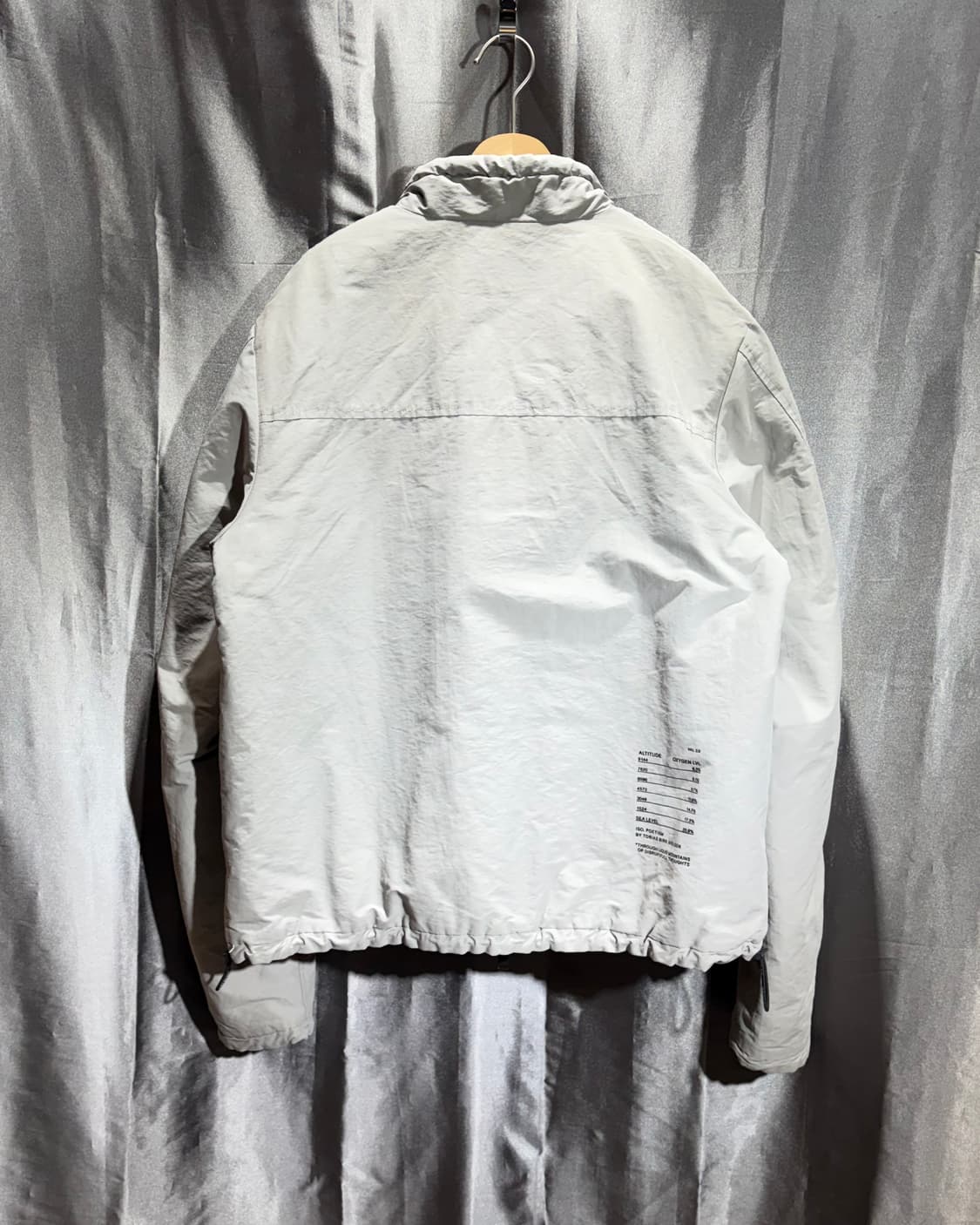 M ISO.POETISM 오버포켓 스트링 나일론 봄버 상품이미지3