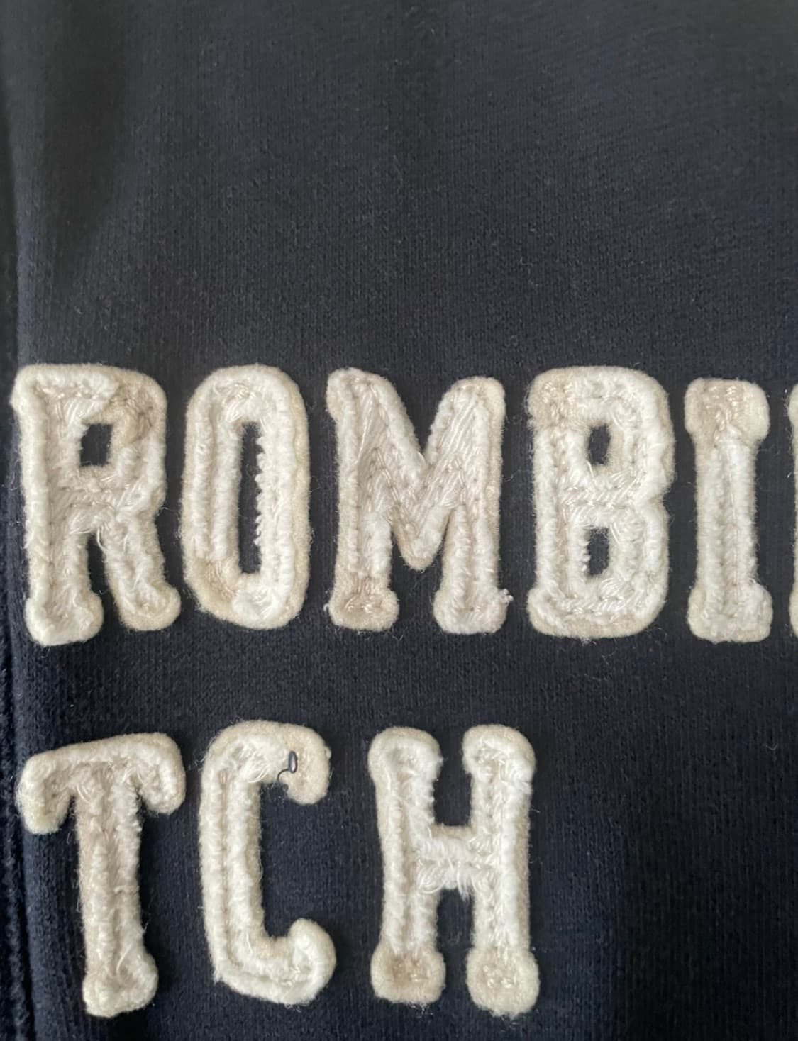 아베크롬비 슬림핏 네이비 후드집업 (woman) 상품이미지2