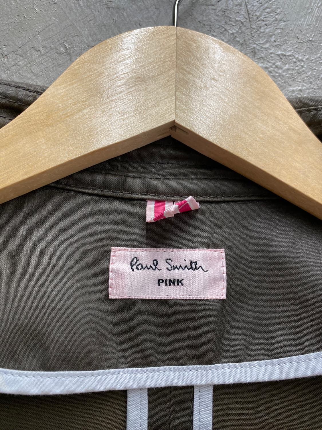 [40] Paul Smith PINK 폴스미스 핑크 코팅 더블 자켓 상품이미지7