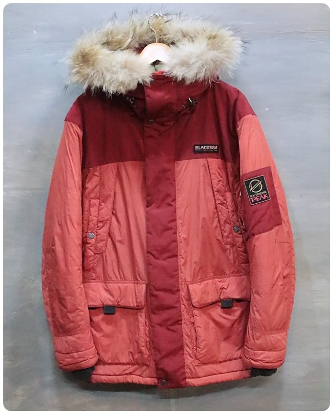 블랙야크 라쿤 퍼 야상 패딩 점퍼 100 상품이미지2