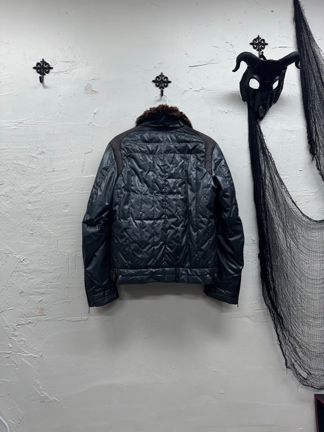 Tornado mart 00s trimming fur down jacke 상품이미지6