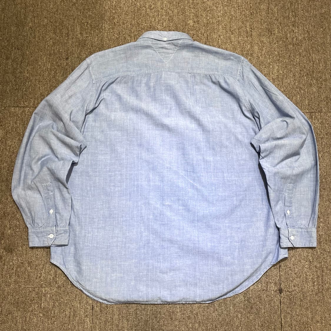 (XL) 90~00s Levi's 리바이스 화이트탭 데님 셔츠 상품이미지2