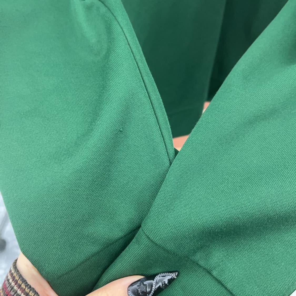 아디다스 유로파 Y2K 90's 딥그린 져지 집업 100 C08645 상품이미지8