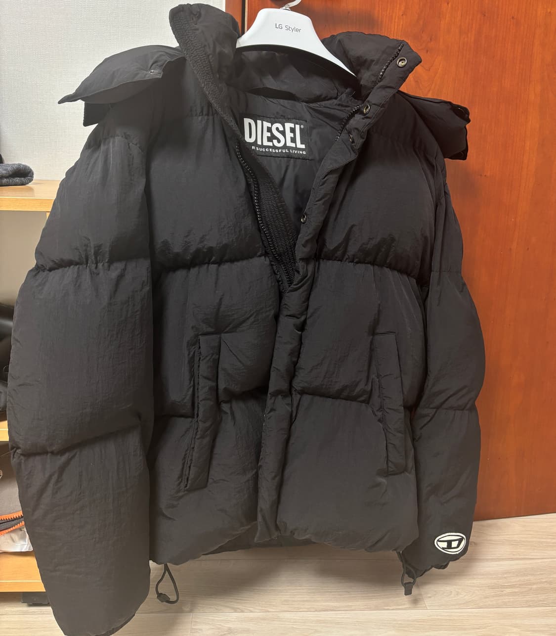 디젤 롤프 패딩 L 상품이미지1