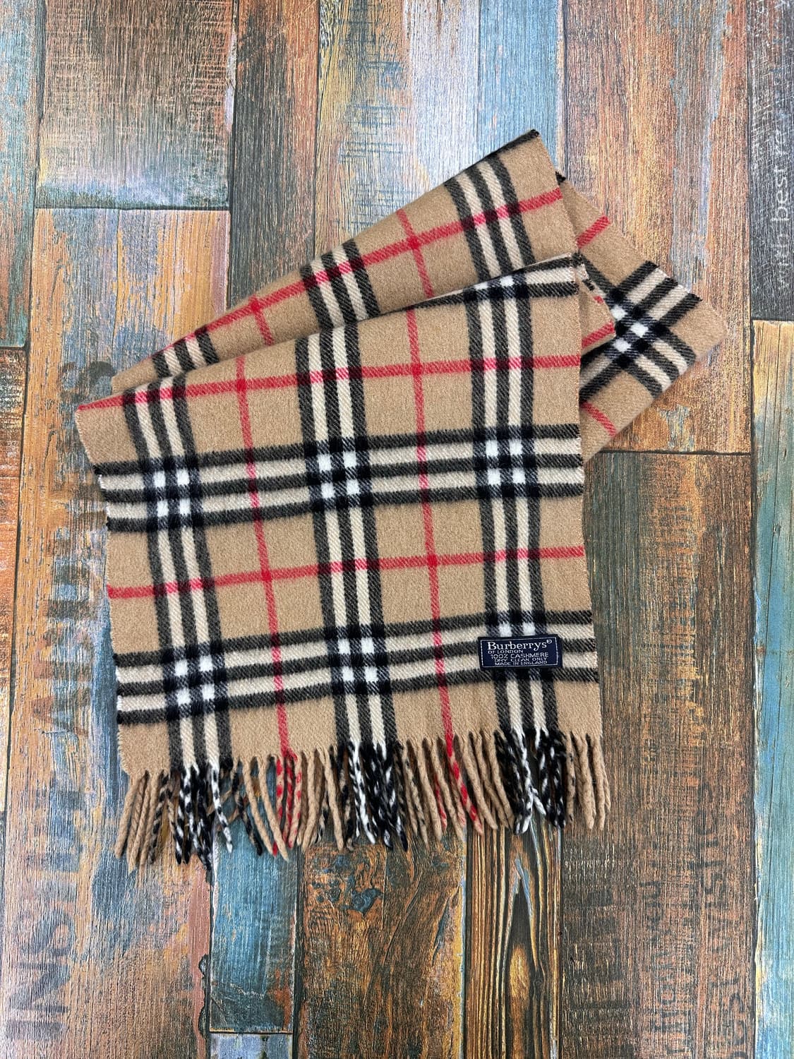 (OS)버버리 노바체크 캐시미어 머플러 상품이미지1