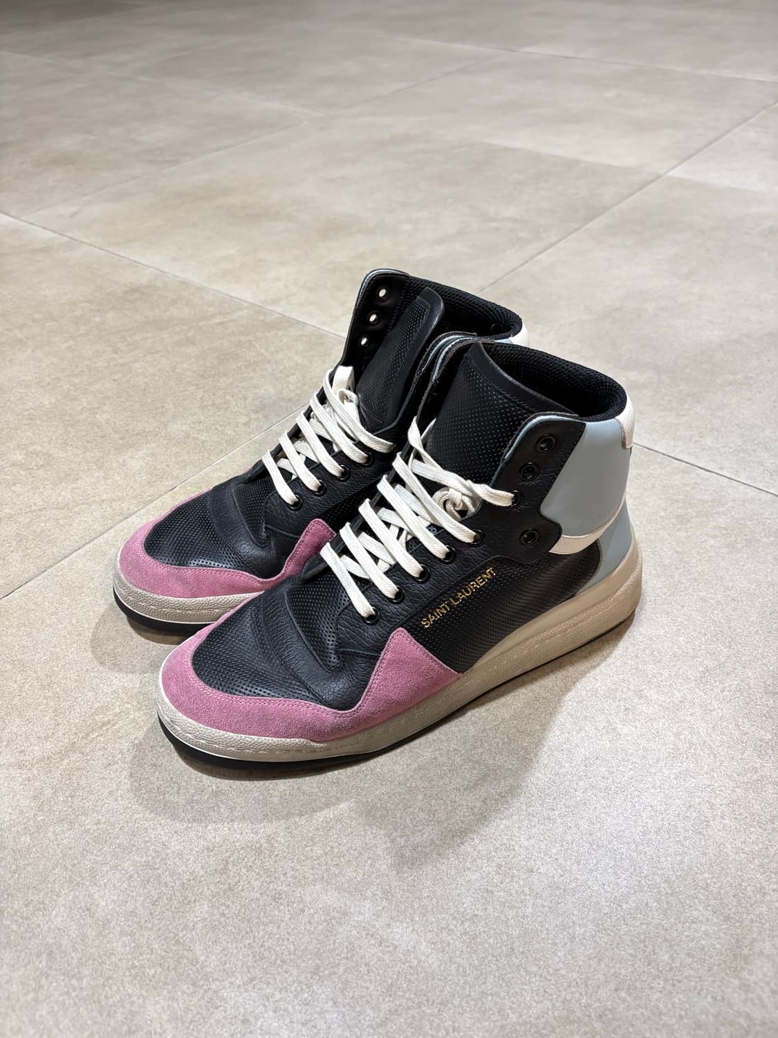 생로랑 멀티컬러 하이탑 상품이미지1