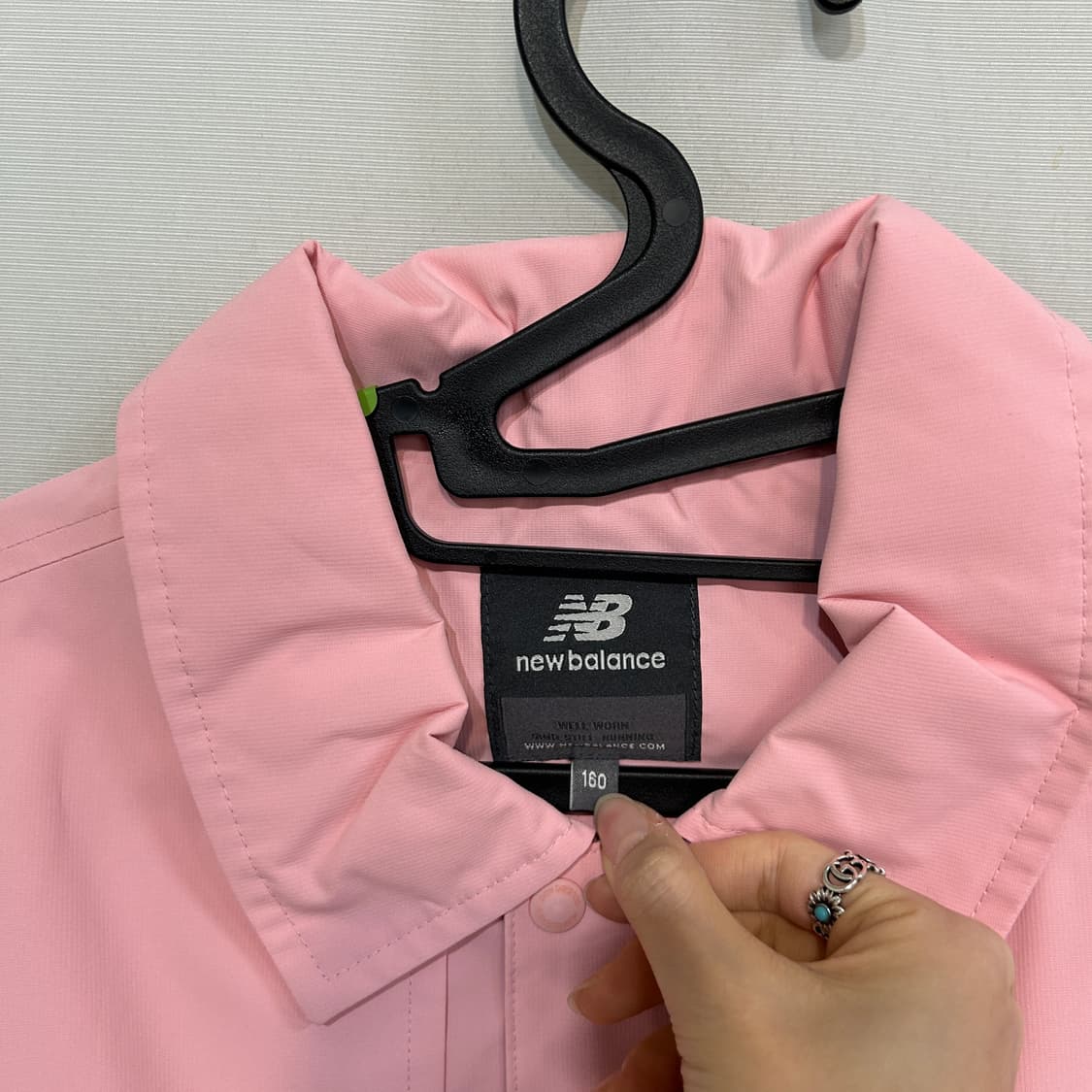 뉴발란스 키즈 바람막이 160 상품이미지2