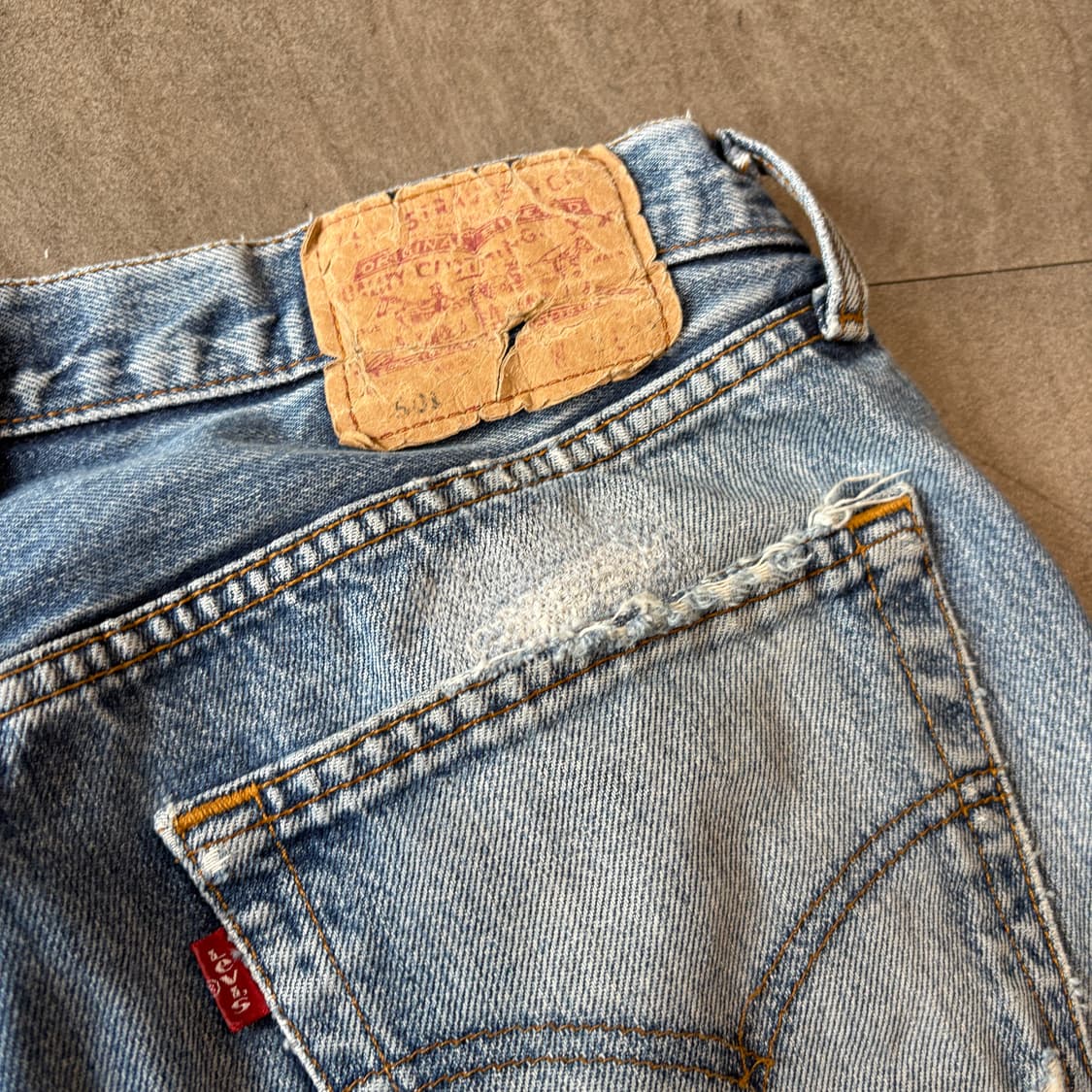리바이스 정품 501 데님 팬츠  상품이미지10
