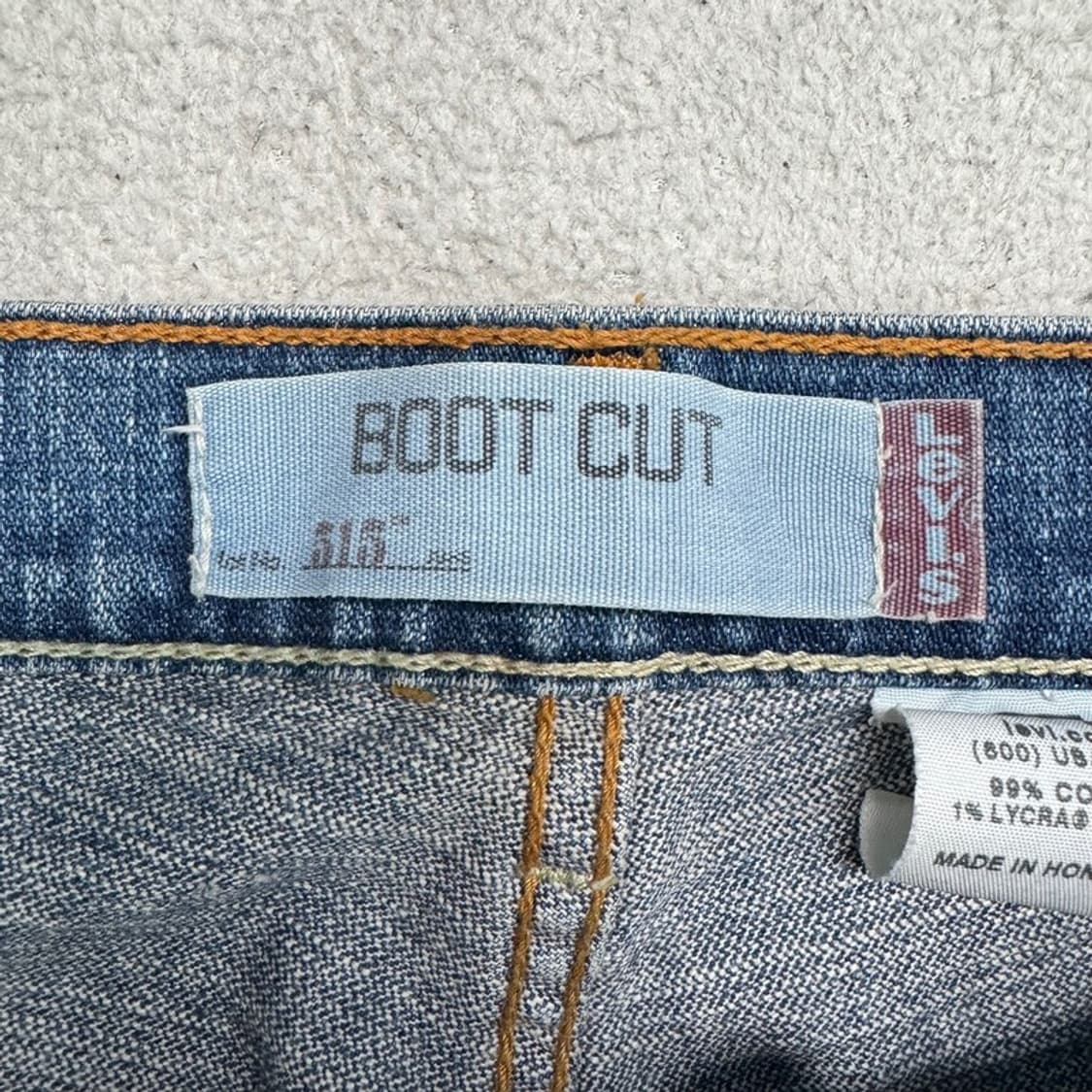 LEVI'S 515 부츠컷 데님 팬츠 6M 상품이미지3