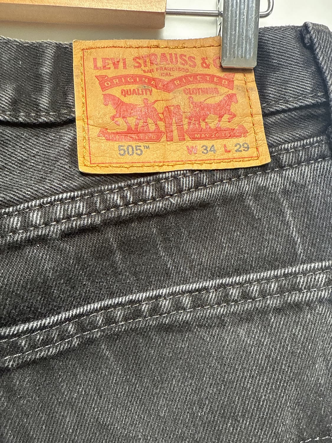 Vtg Levi's 505 Denim Shorts 34사이즈 상품이미지3
