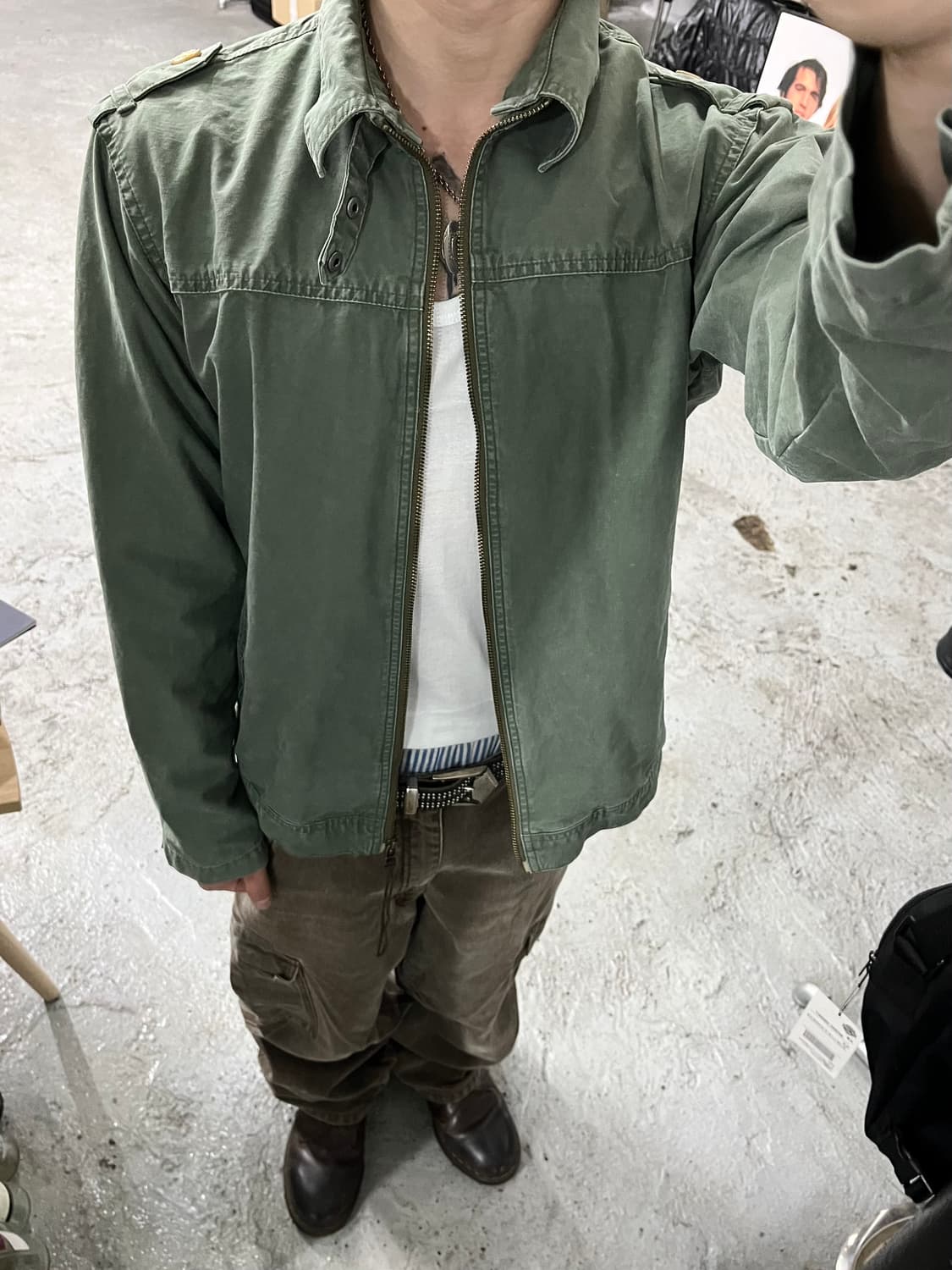 RUSSK 2way zip work jacket 상품이미지1