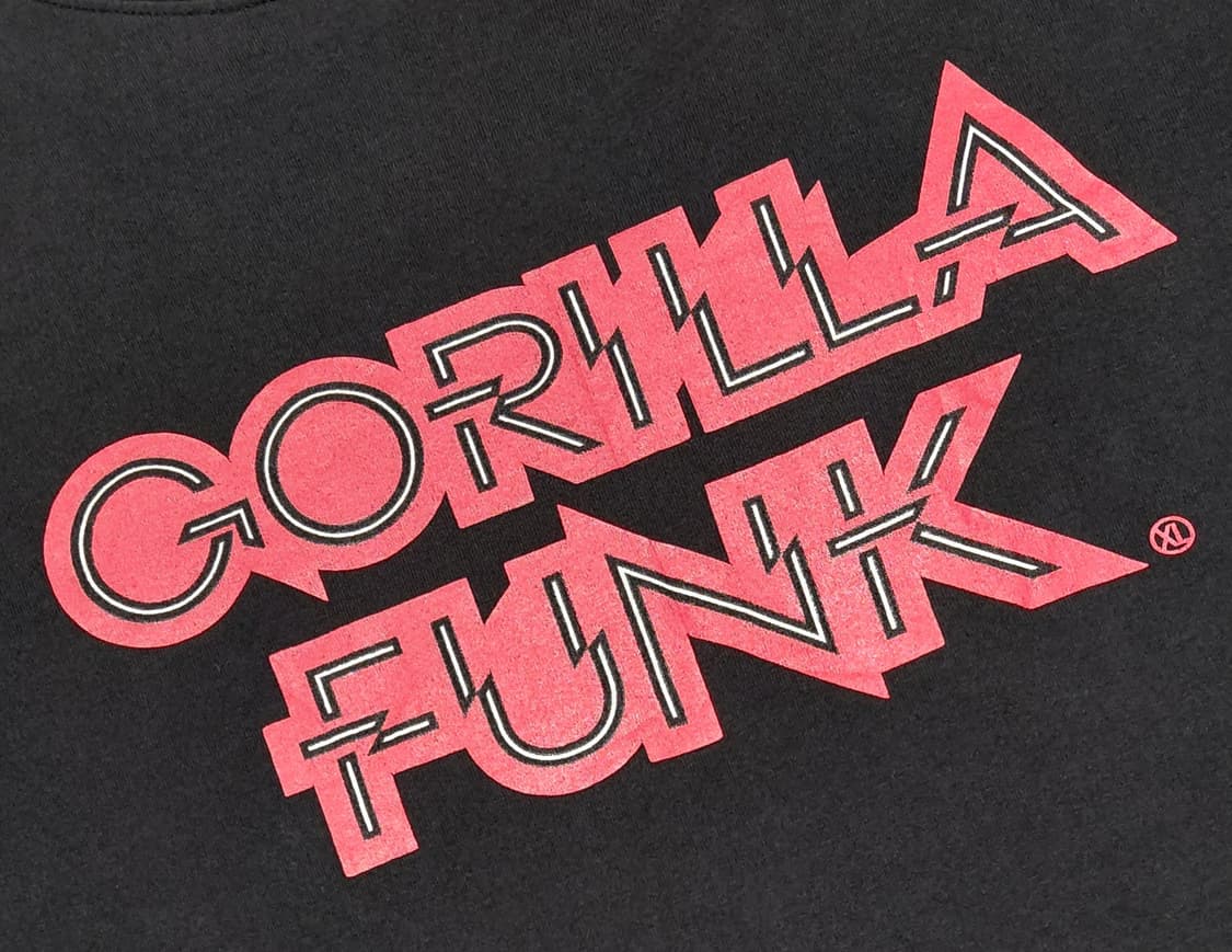 [M] X-LARGE 고릴라 펑크 & 빅 로고 롱슬리브 (블랙) 상품이미지8