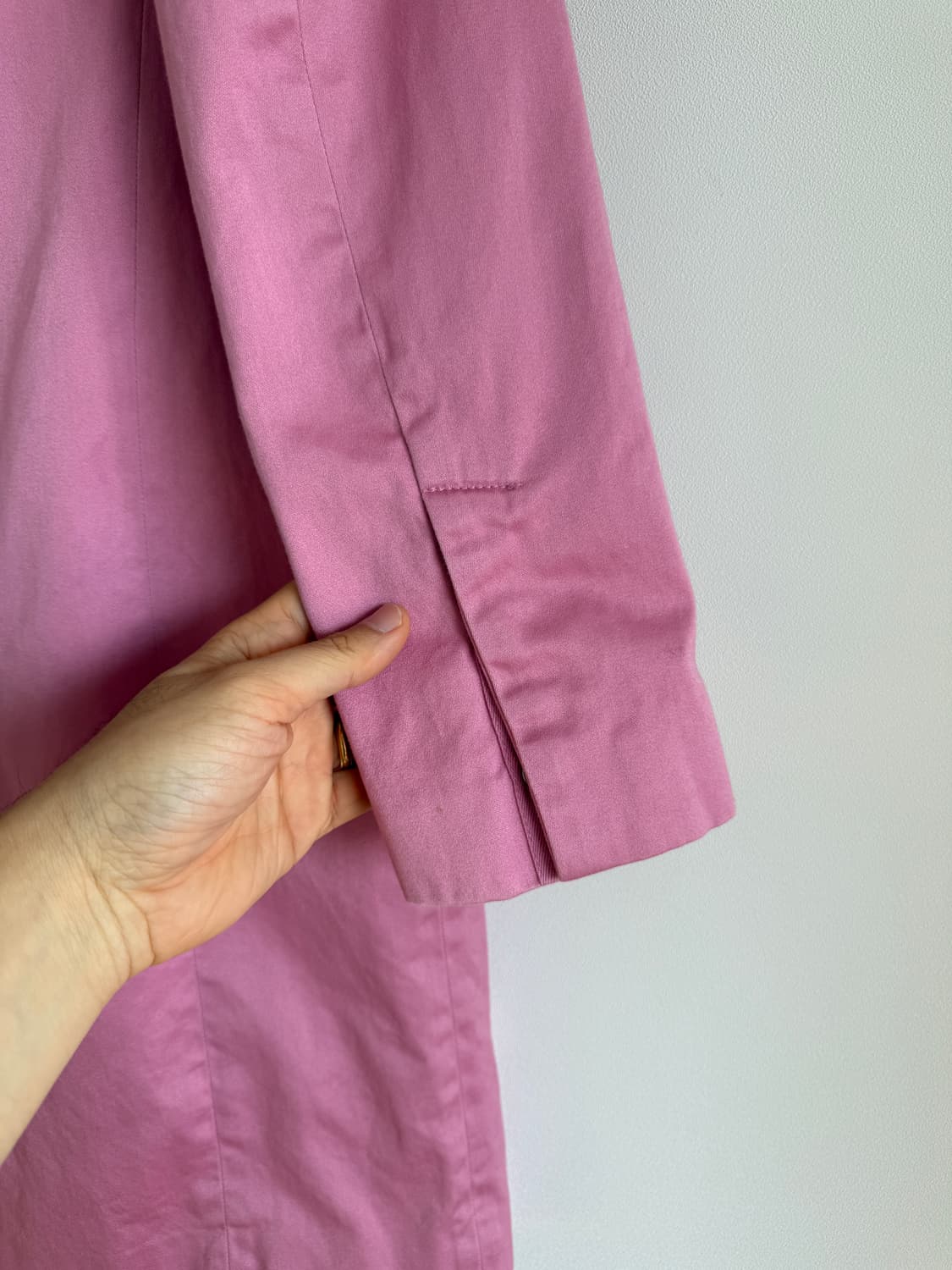 갭(GAP) 핑크 싱글 코트 상품이미지4