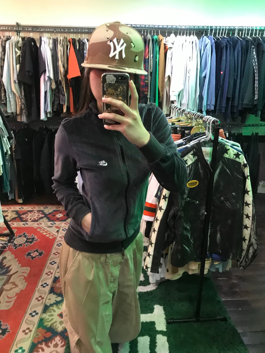 나이키 벨벳 후드집업 상품이미지5