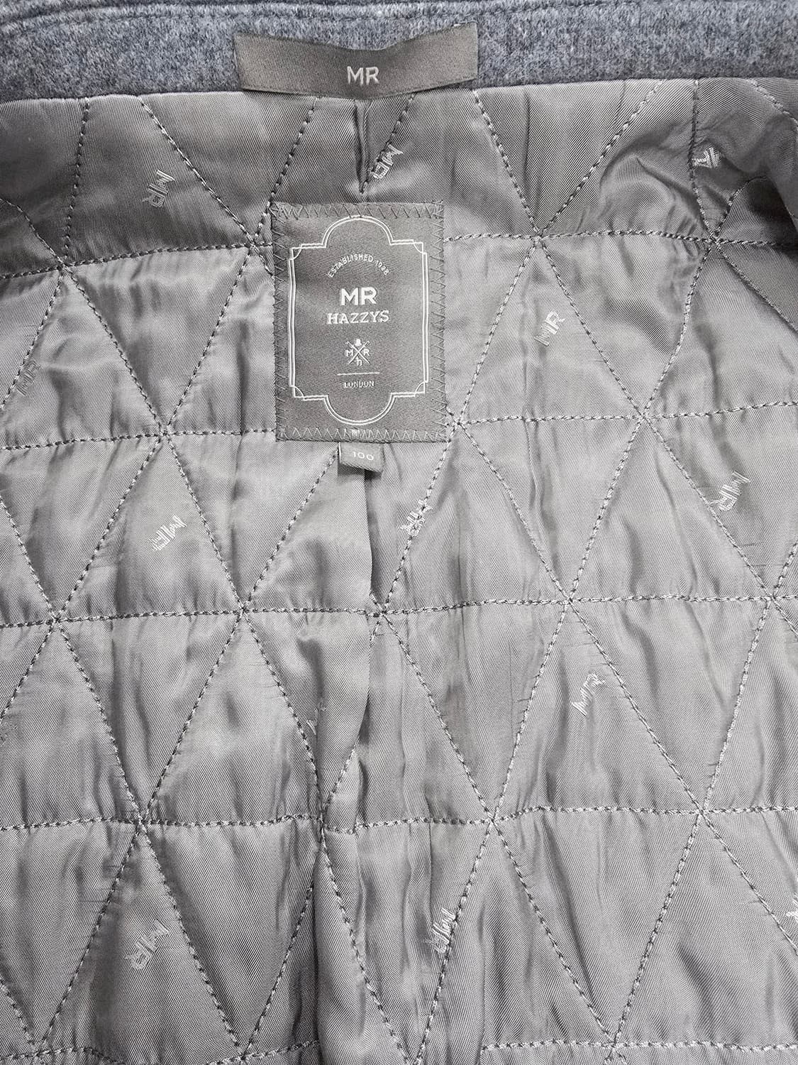 헤지스 mr 모직 혼방 그레이 자켓 코트 상품이미지9