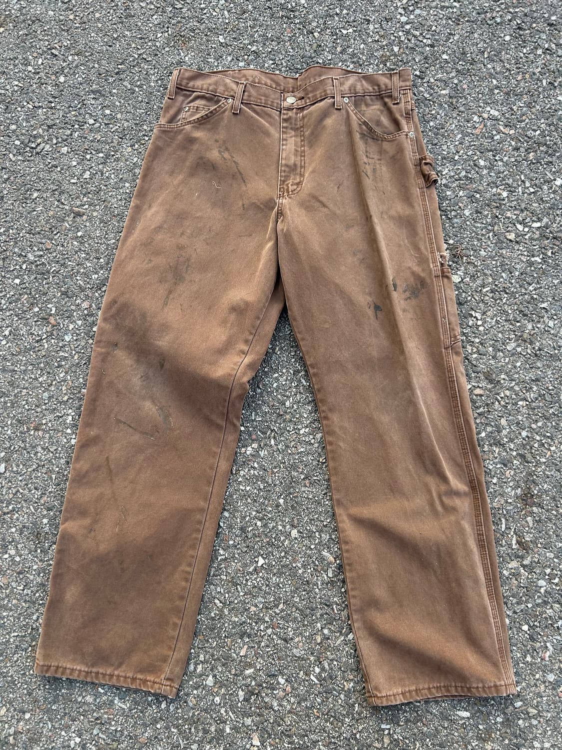 디키즈 덕캔버스 카펜터워크팬츠 36in 상품이미지2