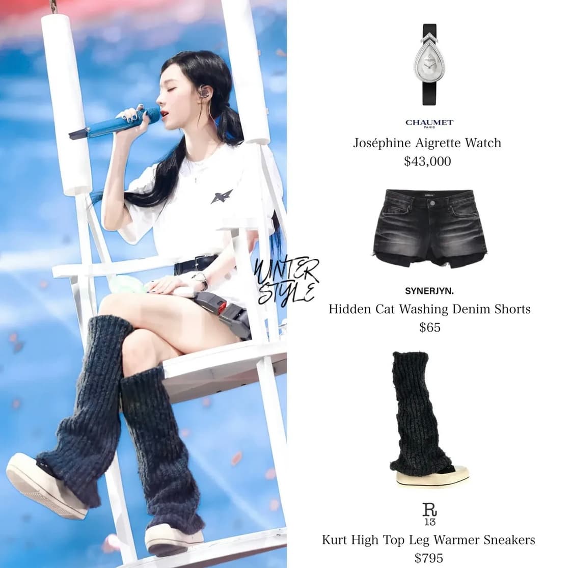 R13 kurt 루즈 삭스 스니커즈 상품이미지9