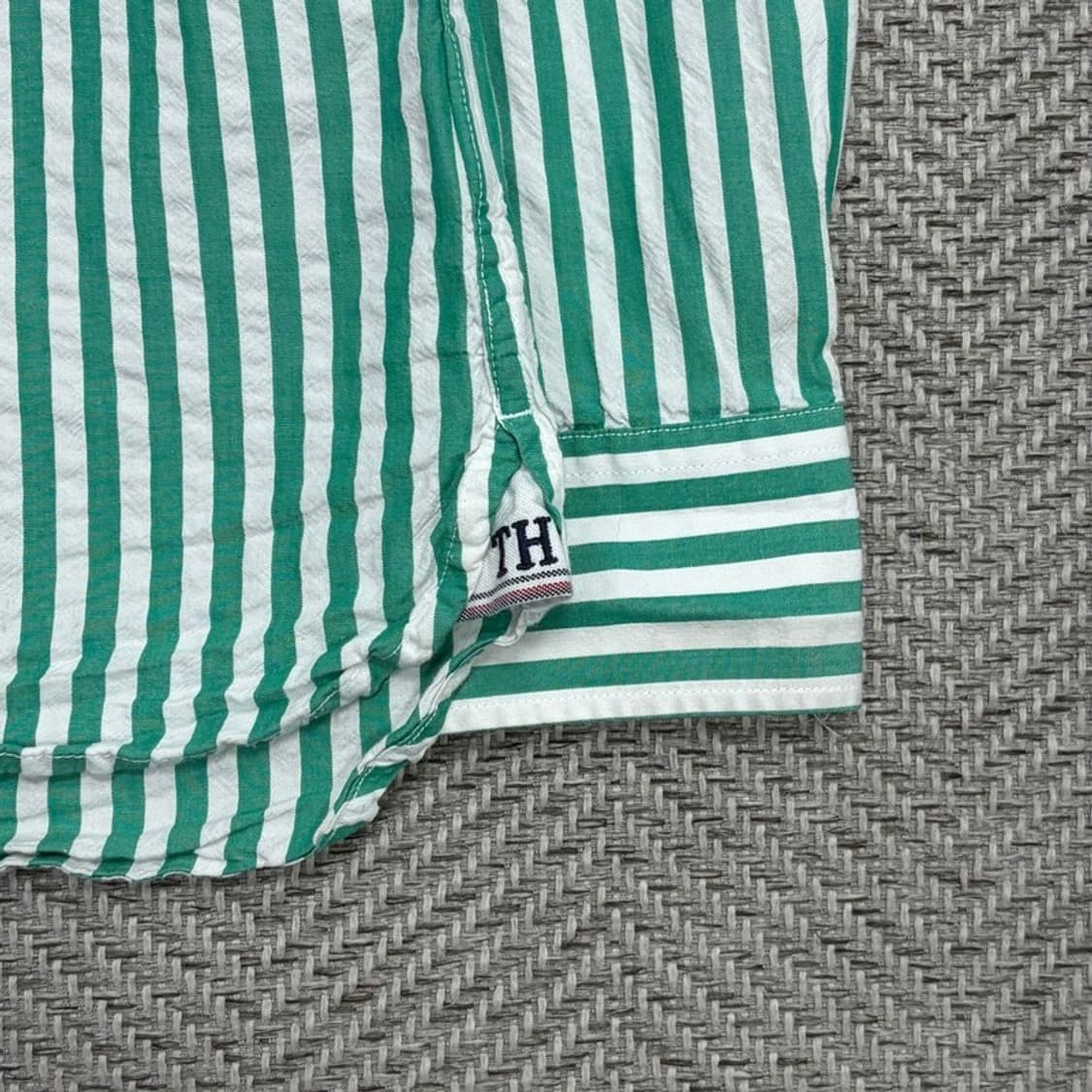 타미힐피거 스트라이프 셔츠 v1494 상품이미지5