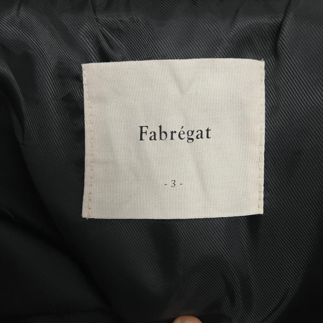 파브레가 플라켓 데님 트러커 자켓 3사이즈  상품이미지5