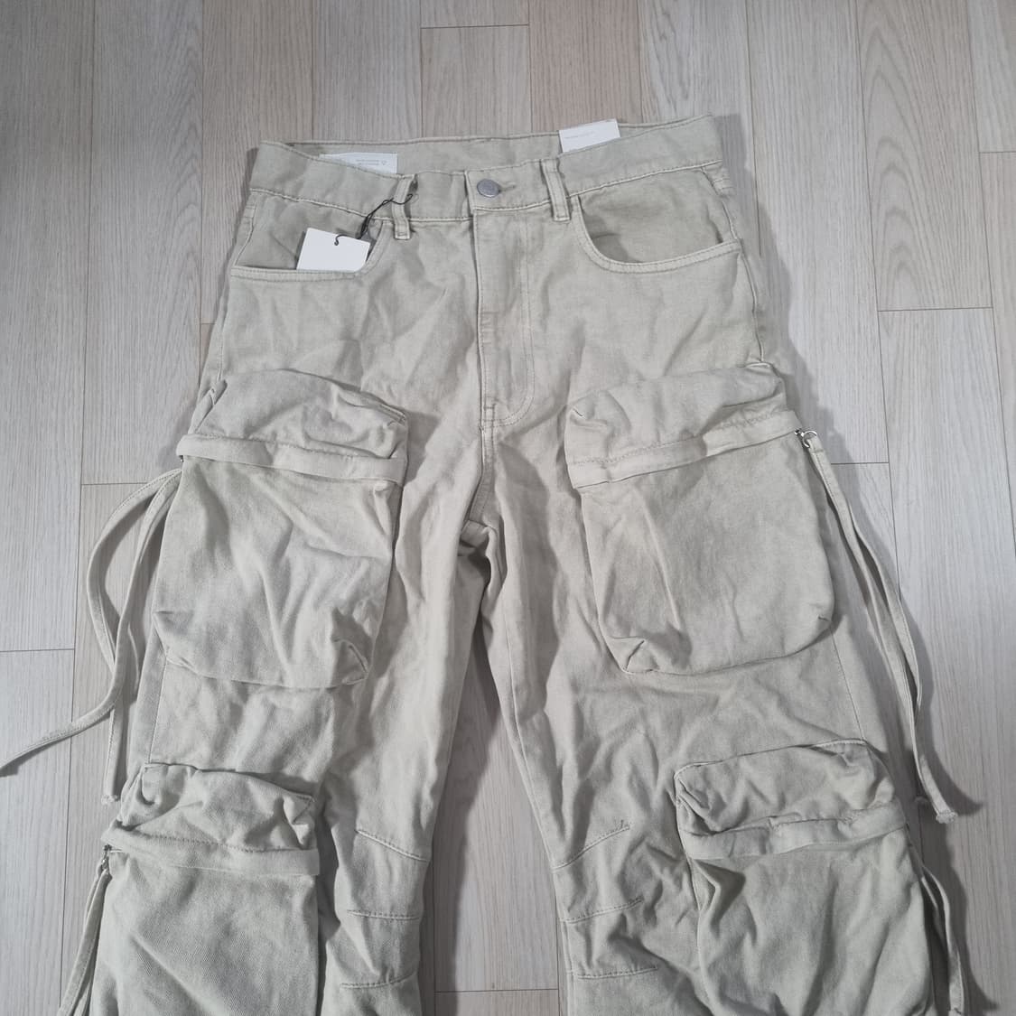 [31 32] 자라 유틸리티 멀티포켓 카고팬츠 연베이지 5575/472 상품이미지6