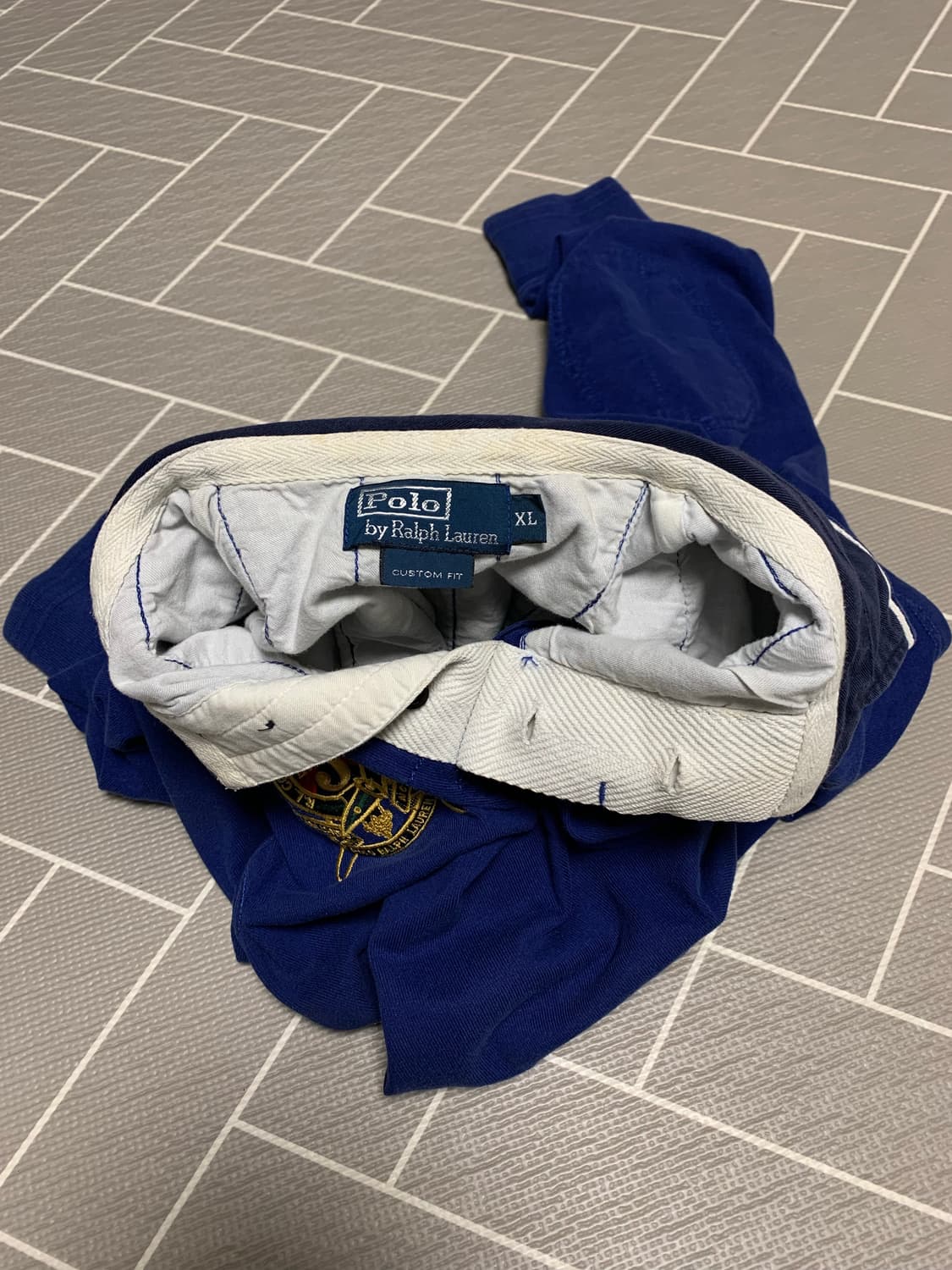 폴로 빅포니 긴팔 블루 럭비티 상품이미지10