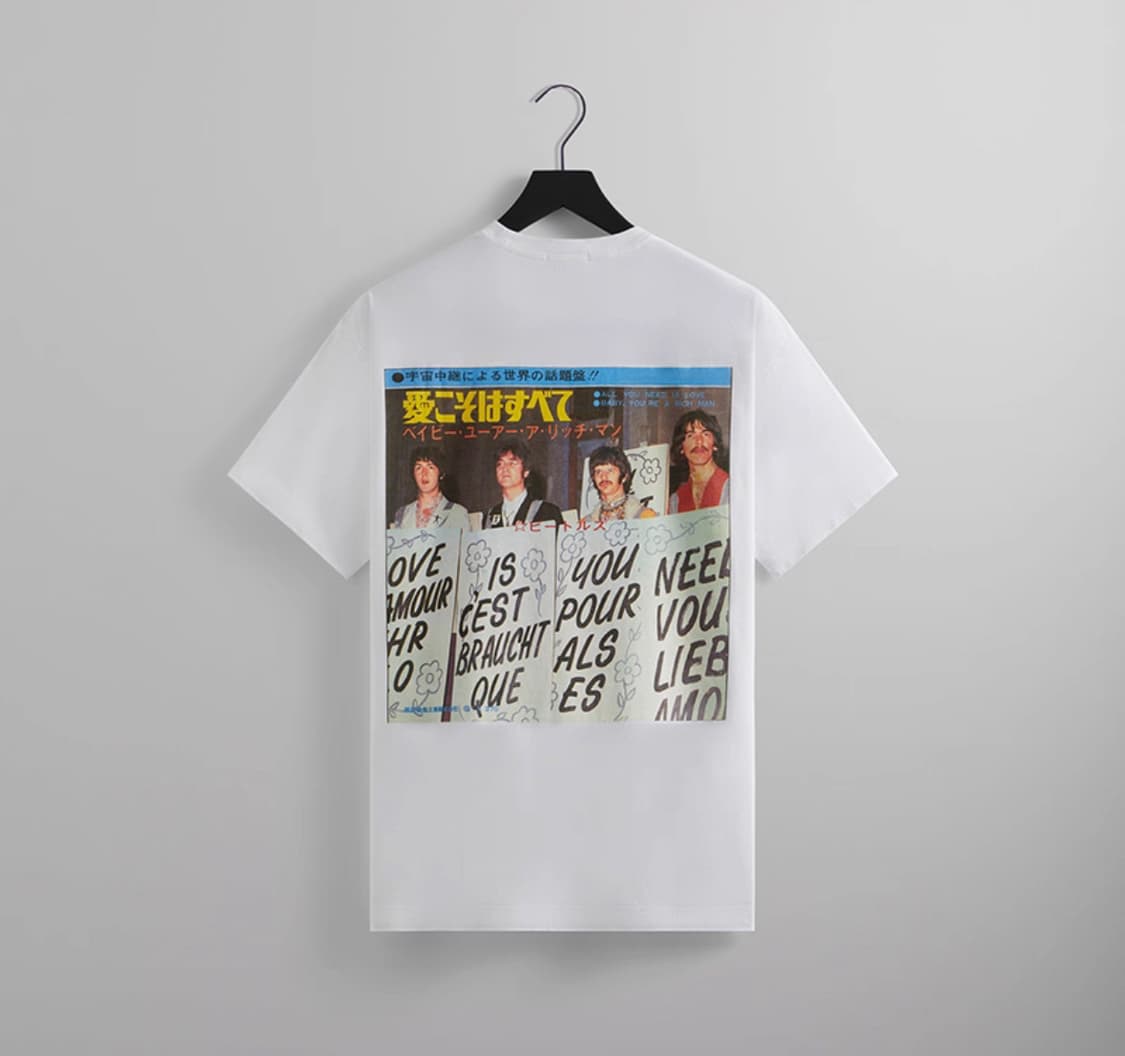 키스 비틀즈 시리즈 반팔 상품이미지2