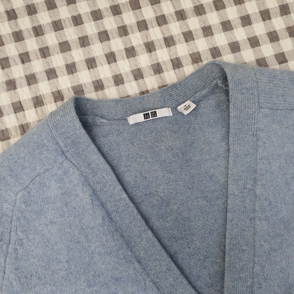 유니클로 울100 니트 가디건 남자95 상품이미지2