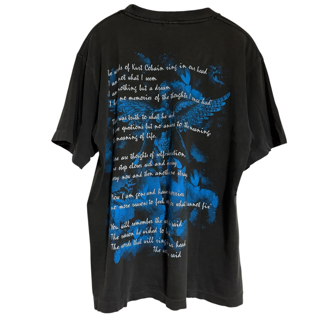 커트코베인 메모리얼 너바나 빈티지 부틀렉 티셔츠 L 밴드티 상품이미지7
