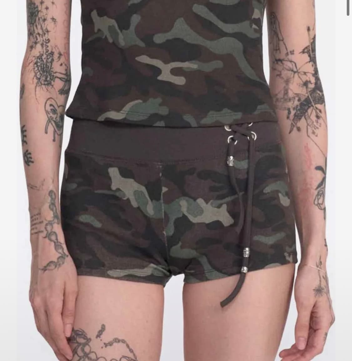 2000 Archives Sue Shorts 카모 반바지 새상품 상품이미지1