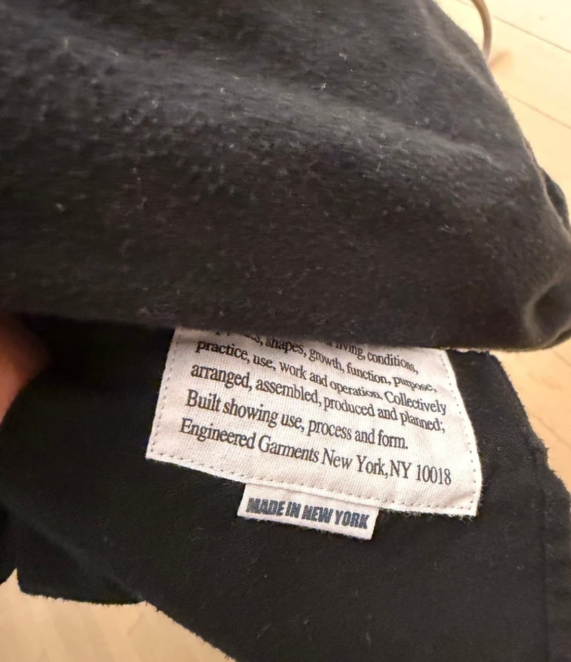 [엔지니어드가먼츠] 블랙 웨스턴 워크 셔츠 / L 상품이미지3