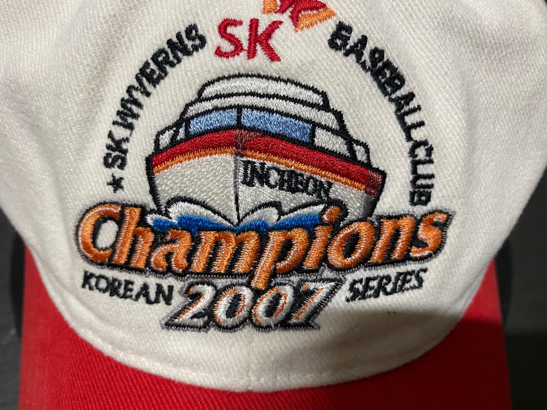 2007 sk baseball champions vintage cap 상품이미지2