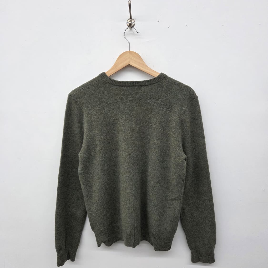 폴로 랄프로렌 브이넥 니트 카키색 여L 상품이미지6