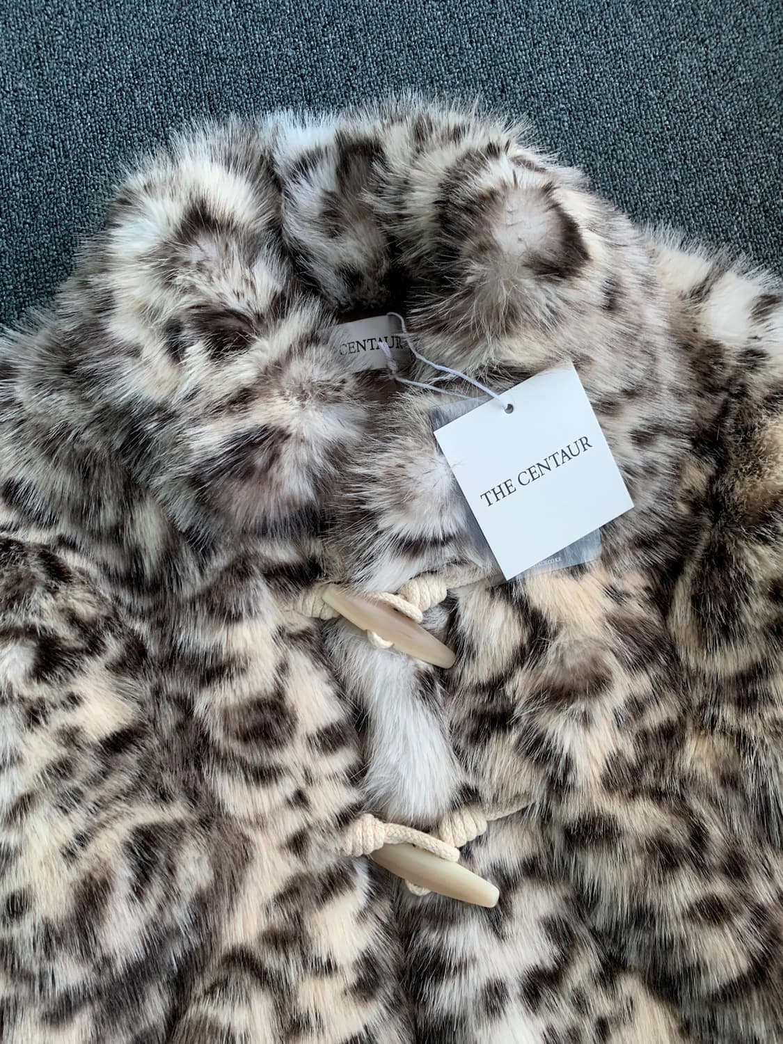 [개인 소장] 더 센토르 레오파드 토글 퍼 자켓 상품이미지5