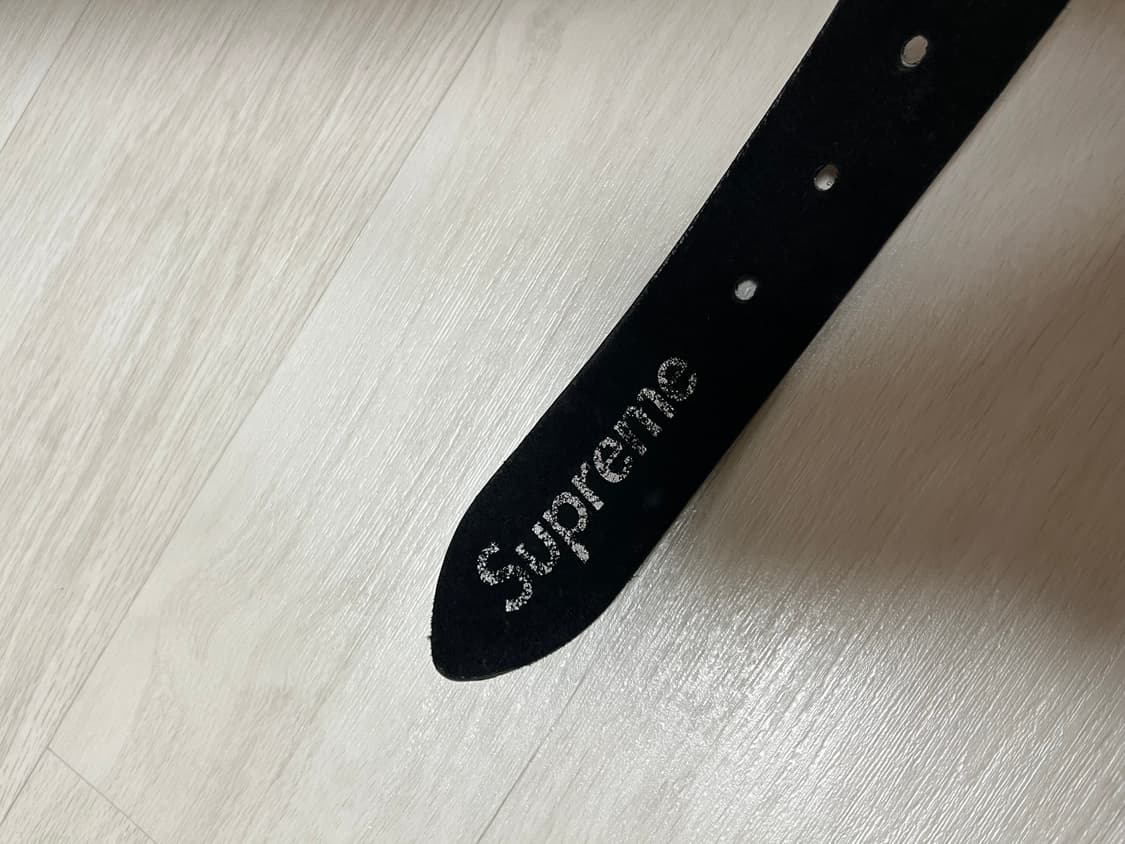 Supreme Checker Pony Hair Belt 상품이미지3