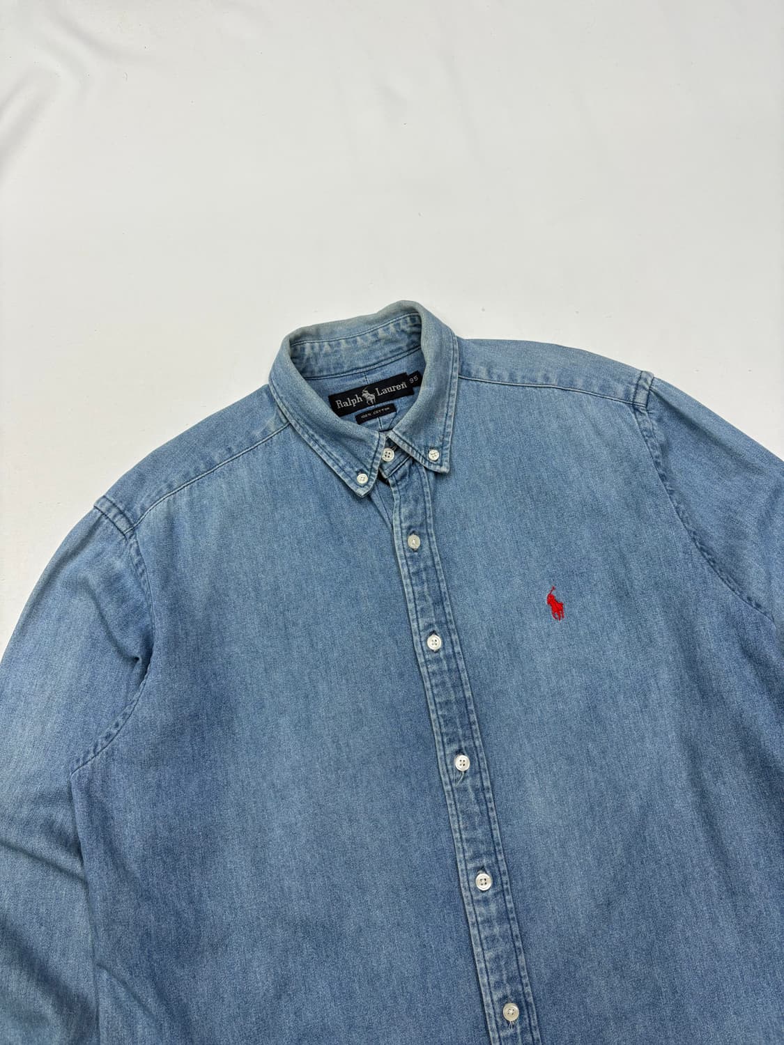 폴로 랄프로렌 중청 데님 셔츠 상품이미지6