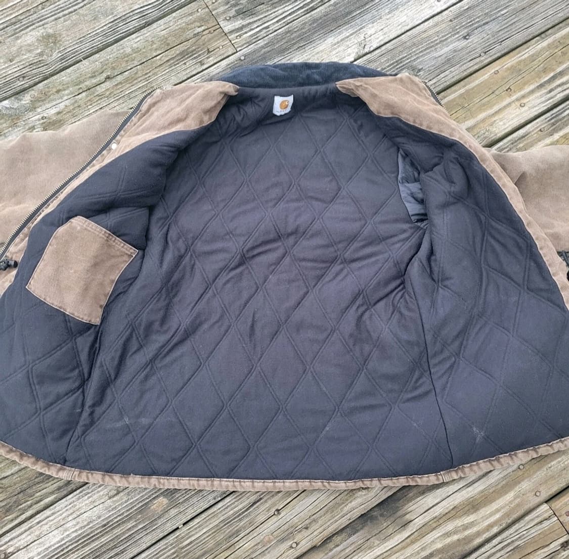 칼하트 샌드스톤 c08 산타페 초어코트 상품이미지6